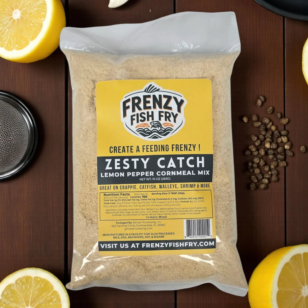 Frenzy Fry Sampler – 5 Flavor Fish Fry Bundle (FREE SHIPPING)