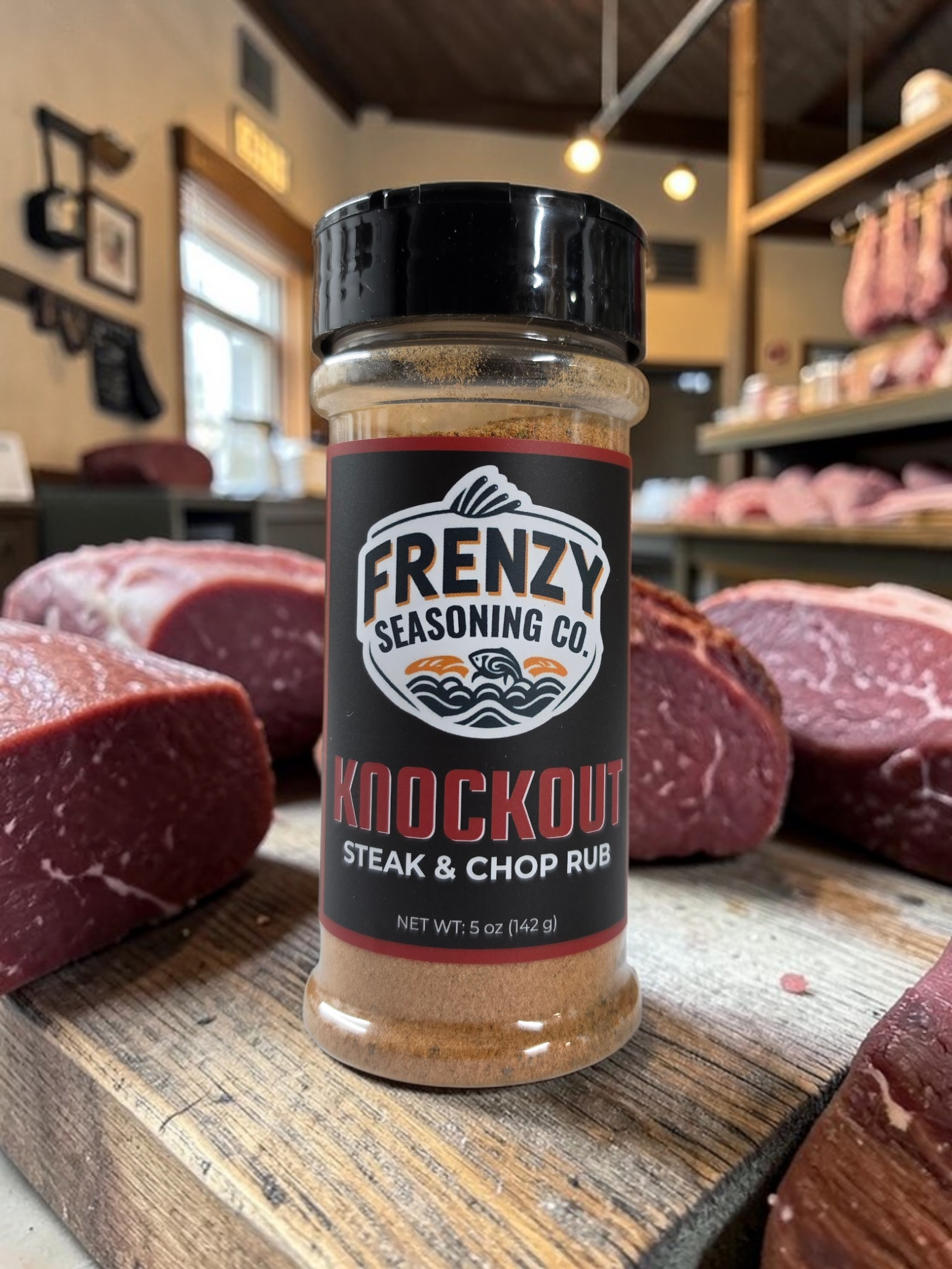 KnockOut | Steak & Chop Rub | 5 oz Shaker